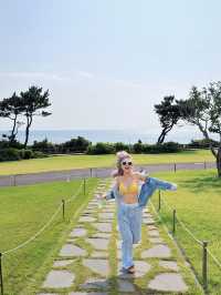 愛慘帕納斯西歸浦的海就像海鹽氣泡水