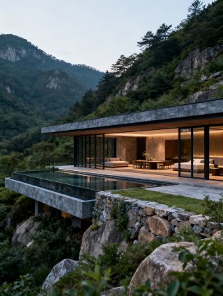 在清原山谷裡住進了滿族風情小院，太上癮了