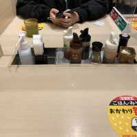 札幌　札幌観光　ススキノど真ん中　松のやロースかつ定食大満足！