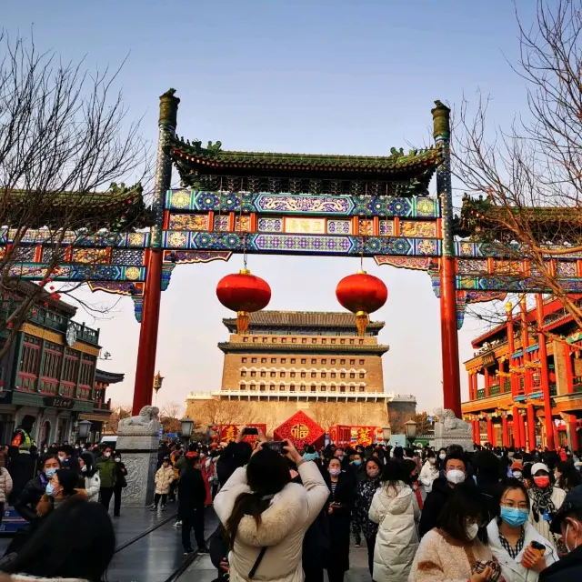 #Qianmen Street #Beijing #February 2023