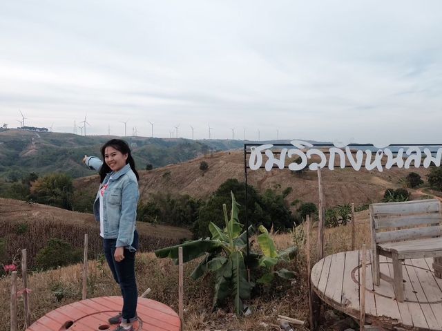 ทุ่งกังหันลม เขาค้อ วิวสวย