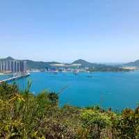 Easy hike with typhoon shelter seaview