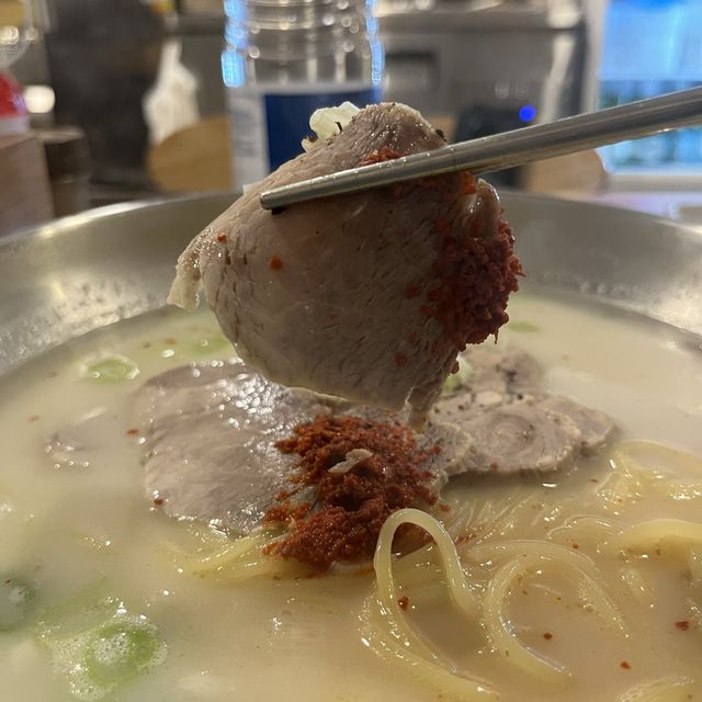 【韓国ソウル・東大門】済州島名物のコギグクスが食べられる「ハドンジン」