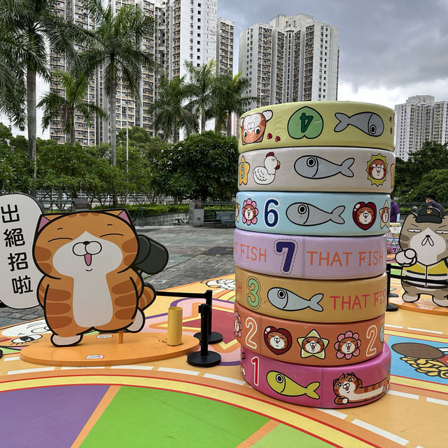 三傻檸檬仔與白爛貓玩耍😍