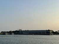 Sunset At Marina Barrage Is Amazing🌇🪁🌊❤️
