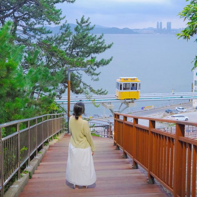 부산 캡슐열차 포토존✅