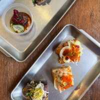 Danish-Swedish Smørrebrød at Overbrod SG