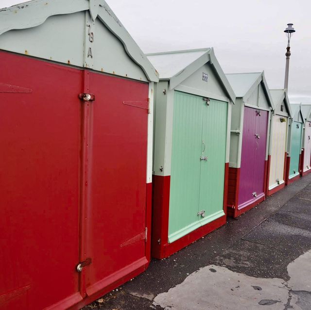 Hove Beach Huts - Brighton & Hove, UK