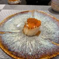 【 2023 高雄美食 】明水然・樂 無菜單料理 鐵板燒 A5和牛 水姑娘龍蝦 南非鮑魚