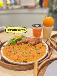 🧇 窩夫 • 柑橘主題 • 韓食店 🍊