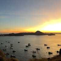 Sunrise in Padar Island
