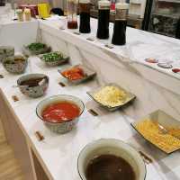 Fresh Food and Good Soup of Hot Pot