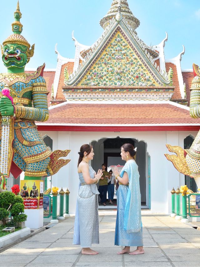 🇹🇭泰國曼谷｜鄭皇廟泰服初體驗📸