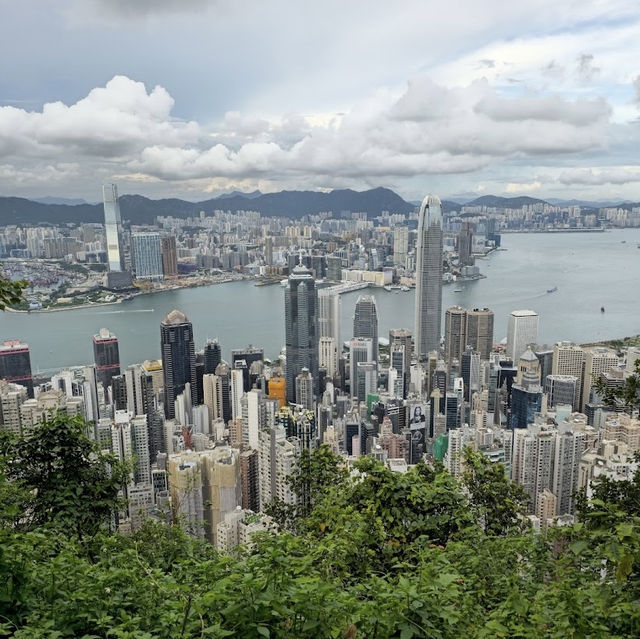 香港太平山山頂，頂級視野😎