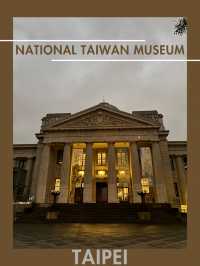 1 วัน ชม National Taiwan Museum ในวันฝนตก