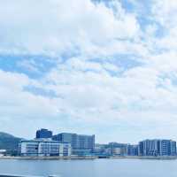 到郊外，將軍澳跨灣大橋！遊車河！很浪漫！.