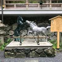 京都的古老美麗神社@貴船神社