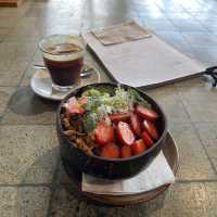 Pretty smoothie bowl 