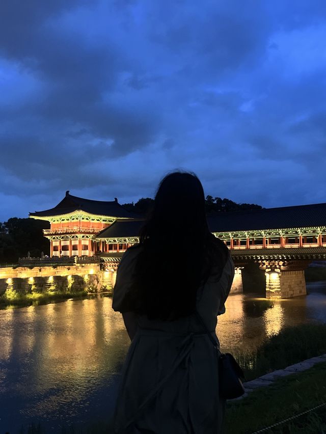 경주 야경명소 월정교에서 밤산책🌙하며 힐링🎶