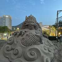 放暑假，來八里左岸公園玩