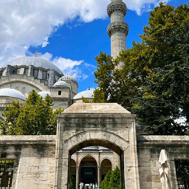 @ SULEYMANIYE MOSQUE IN ISTANBUL!