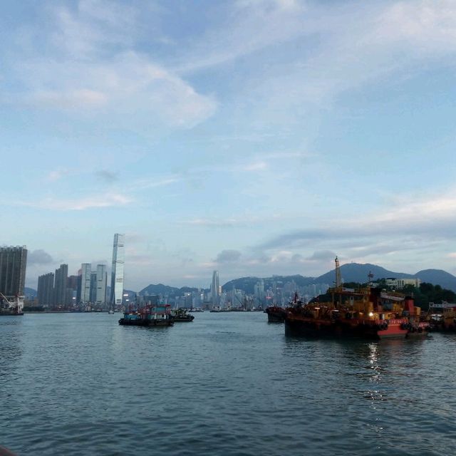 Enjoy the harbour view at the New Cheung Sha Wan Promenade