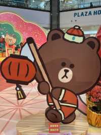 迎新春❤️荷里活廣場❣️Line friends陪你過新年