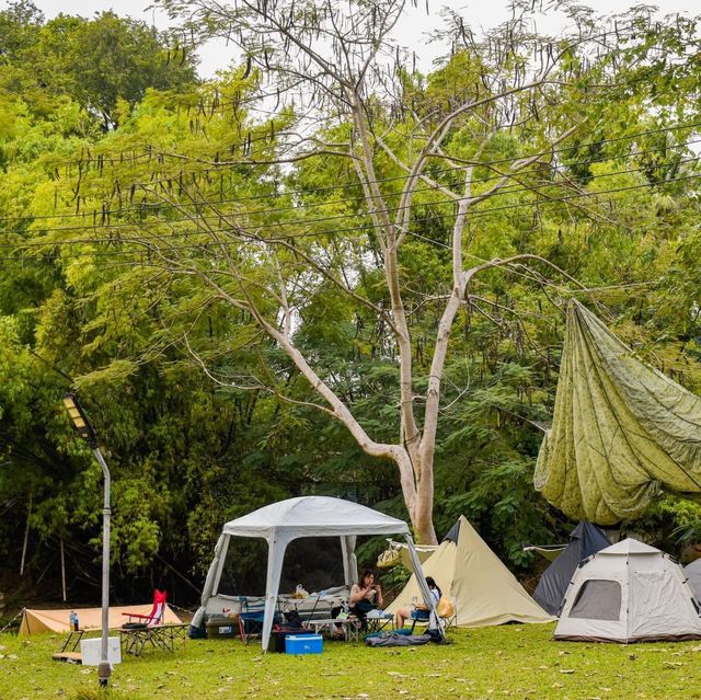 ไปกางเต็นท์ที่สระบุรีกัน 🏕️⛰️