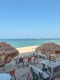 해변 바로 앞 발리감성 오션뷰 카페🏝️
