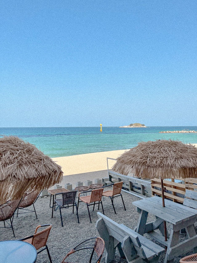 해변 바로 앞 발리감성 오션뷰 카페🏝️
