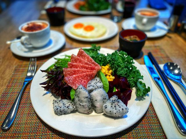 【香港酒店】海灣餐廳早餐 海洋公園萬豪酒店