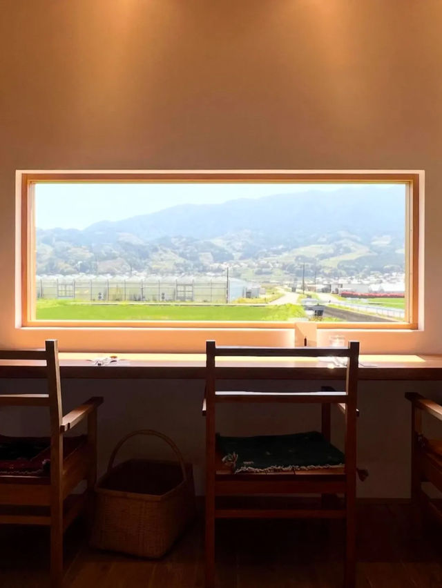 【うきはランチ】まるで絵画のような窓からの景色