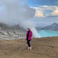 Challenge to Ijen crater-Banyuwangi