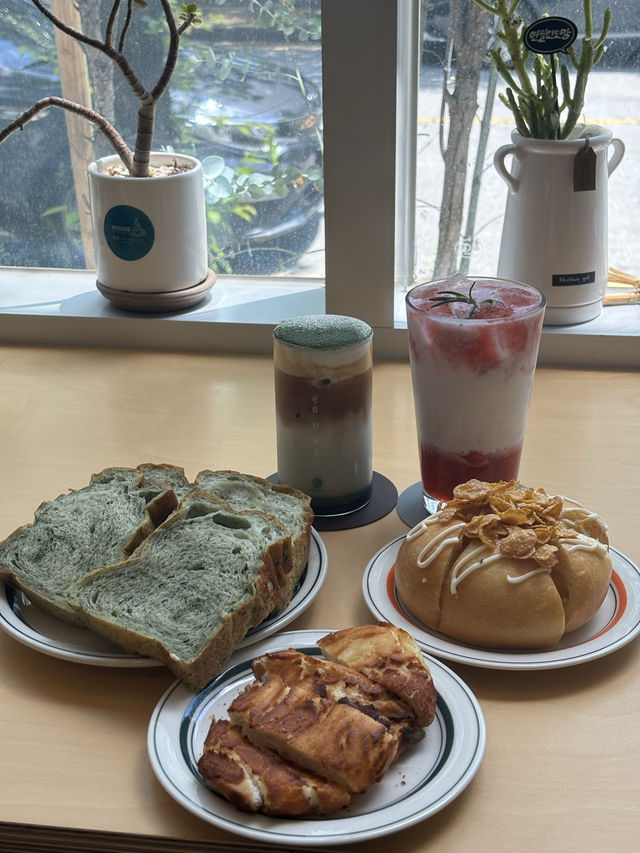 광주 신창동 베이커리카페,휘게
