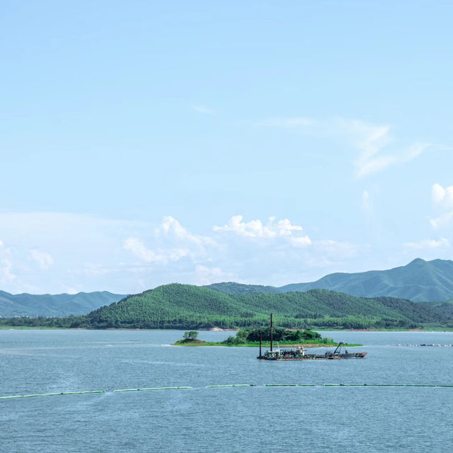 「中心水庫：湖光山色、生態特色，春天好去處」