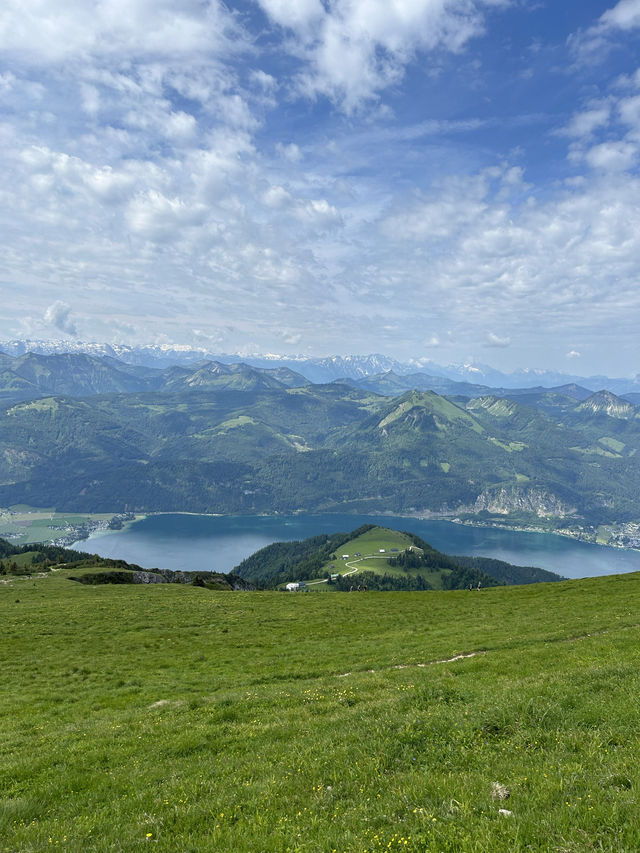 【オーストリア🇦🇹】シャーフベルク登山鉄道に乗って絶景山歩き⛰️