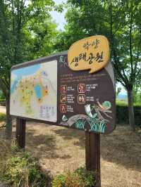 초록 싱그러운 함안 대표 생태공원🌿