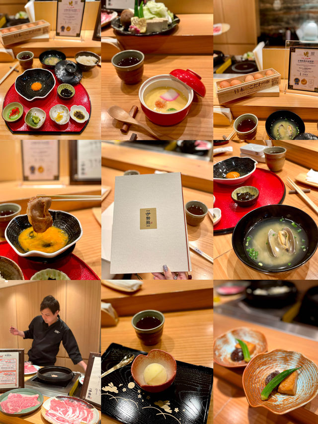 【Sukiyaki 伊勢熊】高質和牛壽喜燒套餐😍