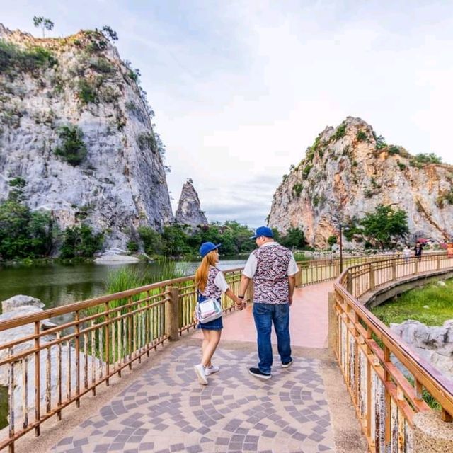 สวยเหมือนอยู่เมืองนอก อุทยานหินเขางู ราชบุรี