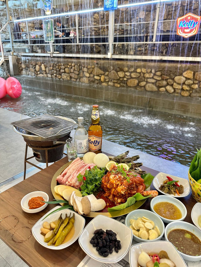  웨이팅없는 계곡 백숙 식당 ♥️
