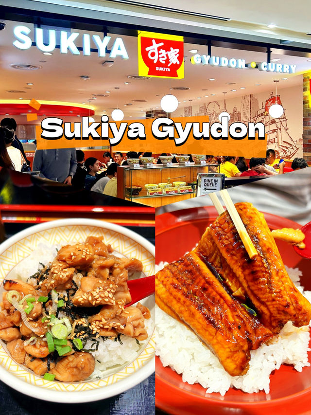 Sukiya Gyudon Delicious and Affordable Meals