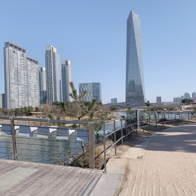 【韓国】空気が綺麗で穏やかなソンドのセントラルパーク⛵️