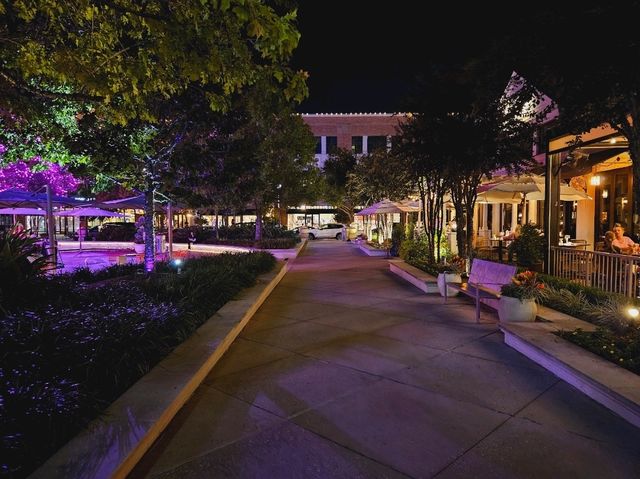 A nightout at Market Street, The Woodlands at Texas
