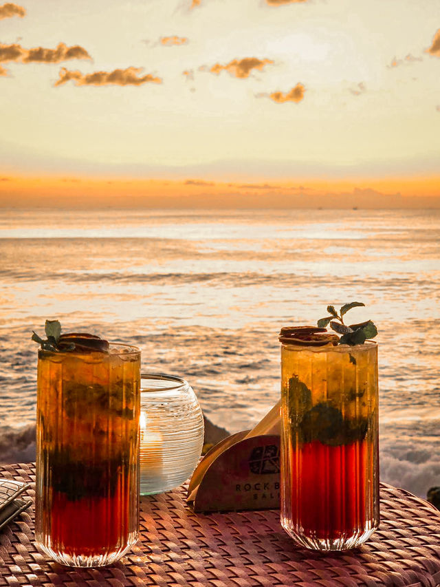 Sunset Serenity at Rock Bar Bali