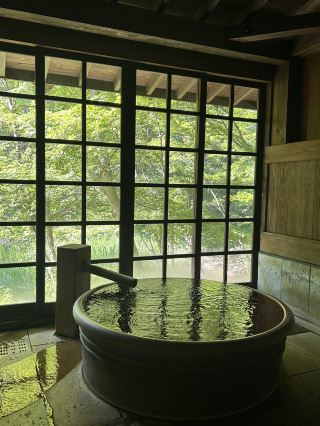 【熊本・黑川溫泉】邊欣賞綠意邊泡湯最棒了