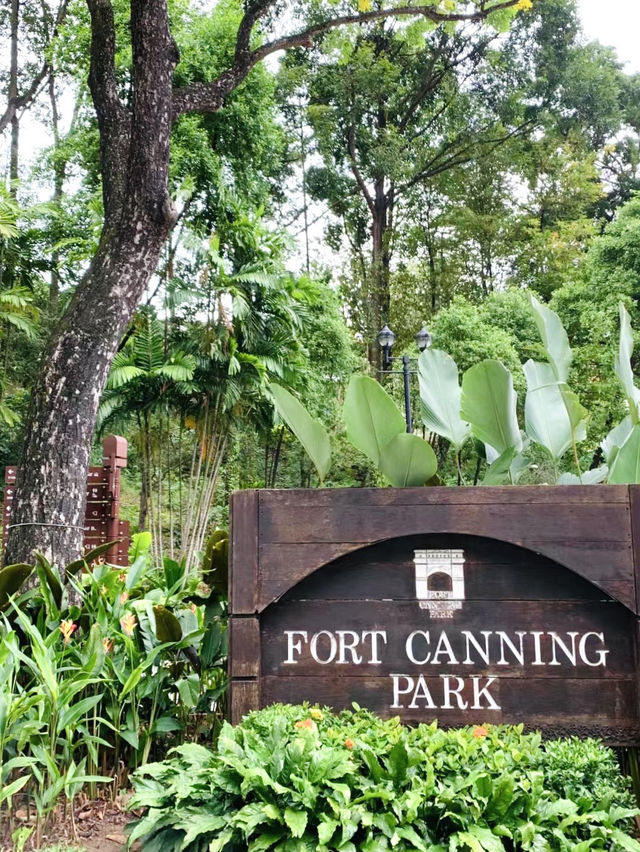 🇸🇬 Exploring the Garden City: A Visit to Fort Canning Park, Singapore