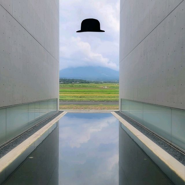 鳥取大山腳下的植田正治寫真美術館
