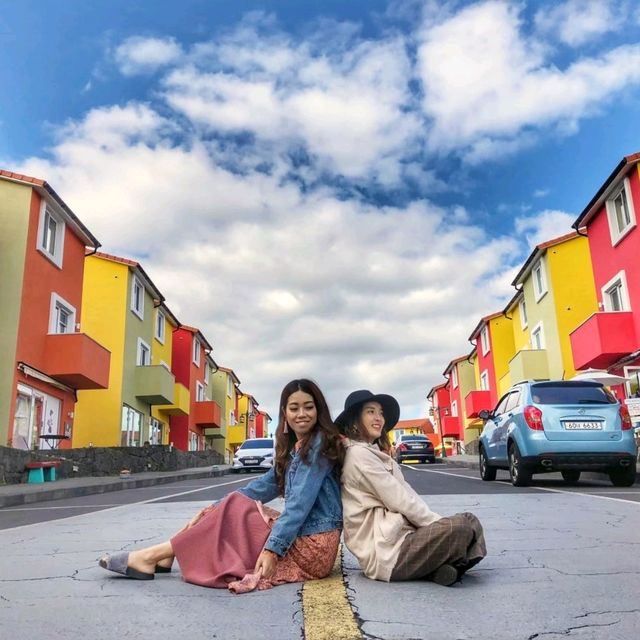 【済州島】カラフルでかわいいスイス村♡
