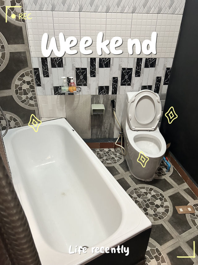ที่พักมีอ่างอาบน้ำ ช่างโรจน์รีสอร์ต🛁