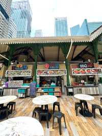 シンガポール　シンガポール観光　ラオパサで食べる食事はサイコーだぞ！